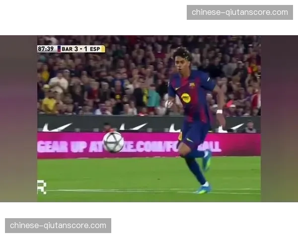 亚马尔本赛季43场22球18助 三项核心数据全面领跑巴萨进攻线